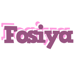 Fosiya relaxing logo