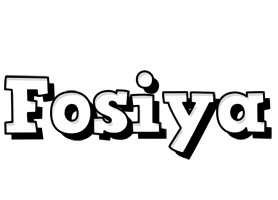 Fosiya snowing logo