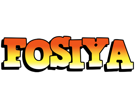 Fosiya sunset logo