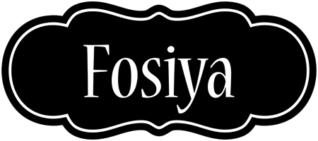 Fosiya welcome logo