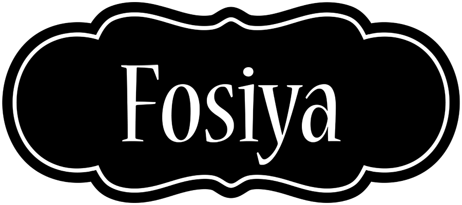 Fosiya welcome logo