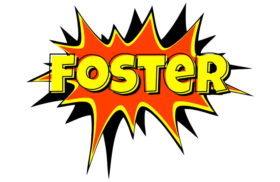 Foster bazinga logo
