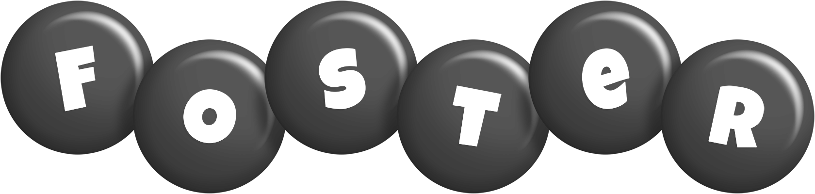 Foster candy-black logo