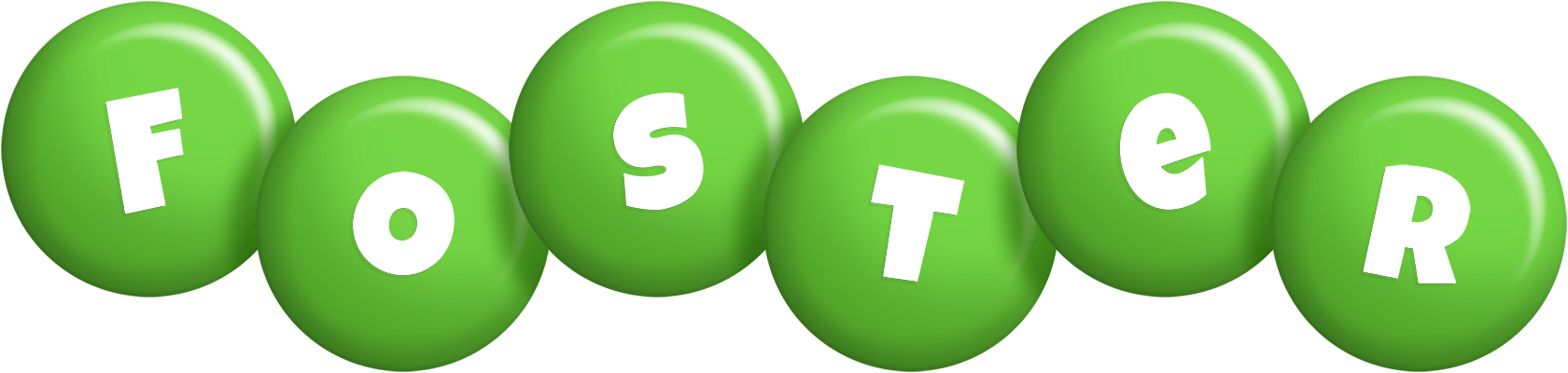 Foster candy-green logo
