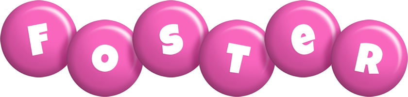 Foster candy-pink logo