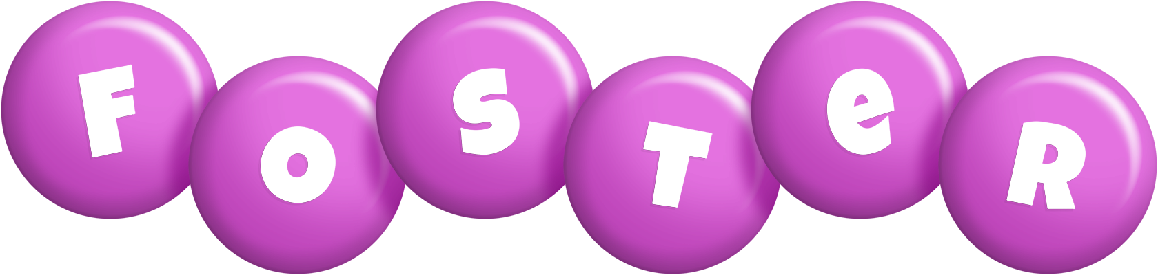 Foster candy-purple logo