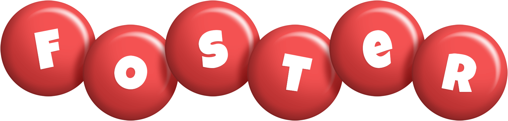 Foster candy-red logo