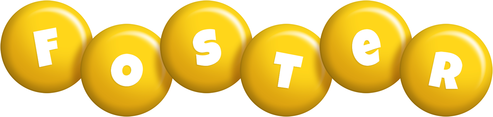 Foster candy-yellow logo