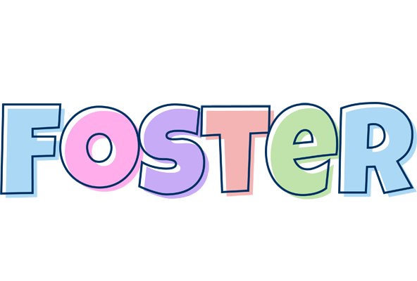 Foster pastel logo