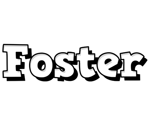 Foster snowing logo