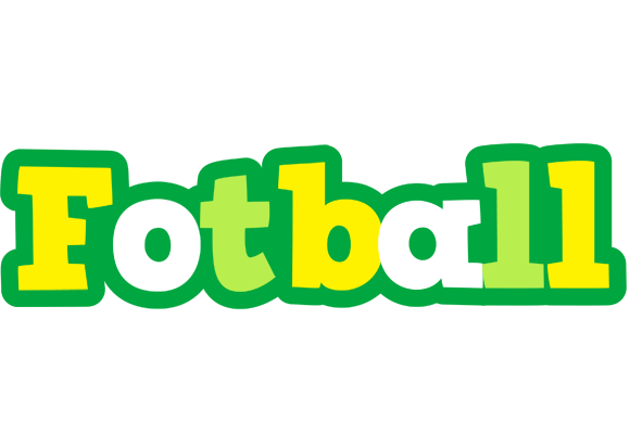 FOTBALL logo effect. Colorful text effects in various flavors. Customize your own text here: https://www.textgiraffe.com/logos/soccer/