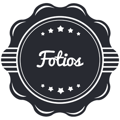 Fotios badge logo