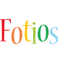 Fotios birthday logo