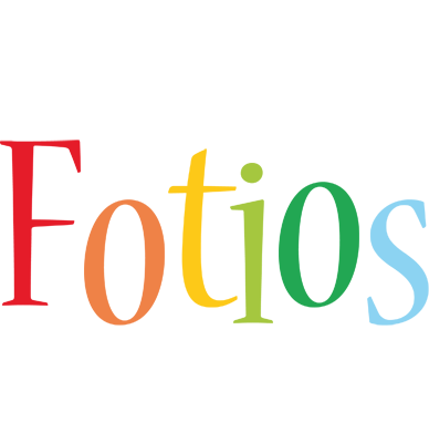 Fotios birthday logo