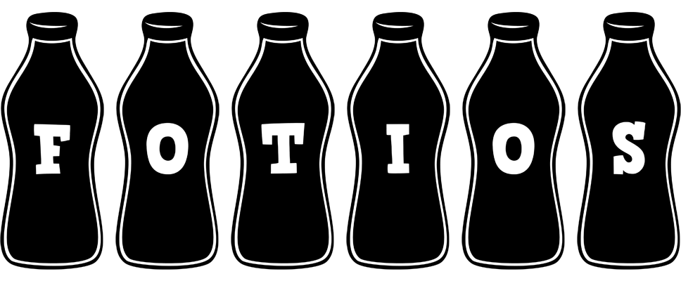Fotios bottle logo