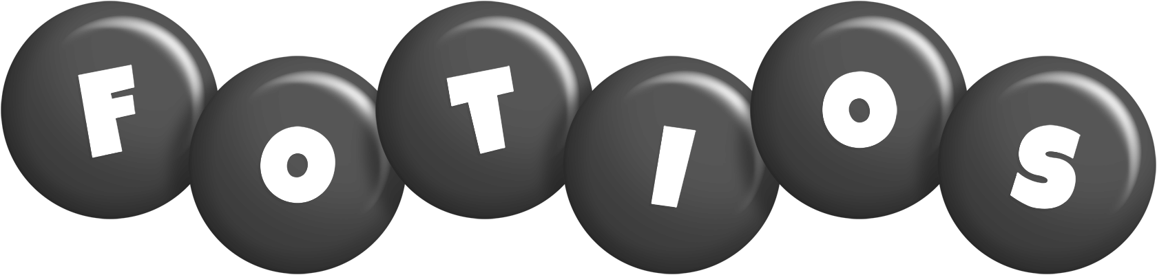 Fotios candy-black logo