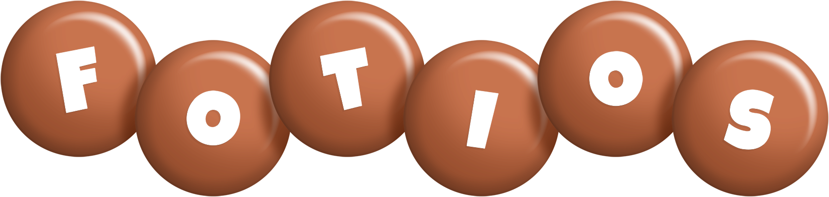 Fotios candy-brown logo