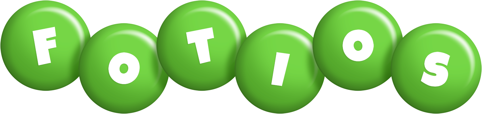 Fotios candy-green logo