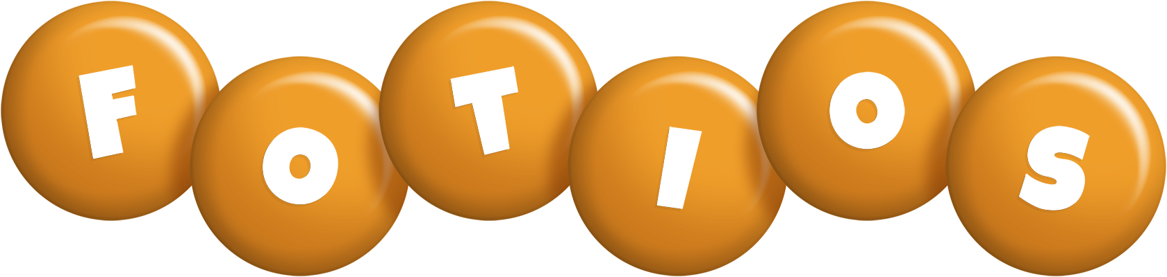 Fotios candy-orange logo