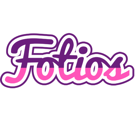 Fotios cheerful logo