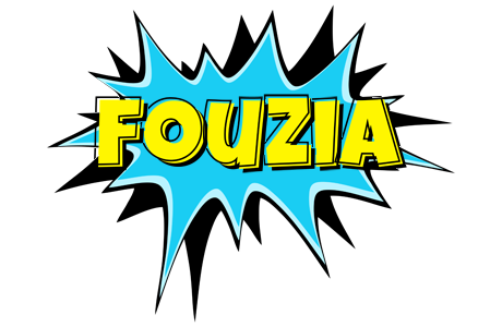 Fouzia amazing logo