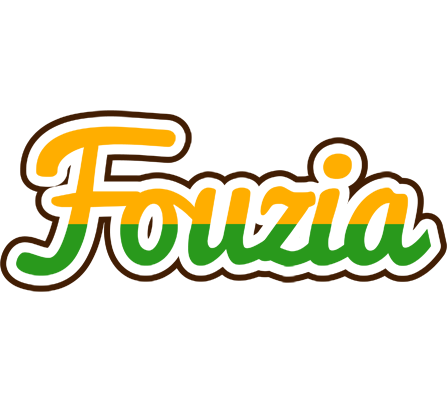 Fouzia banana logo