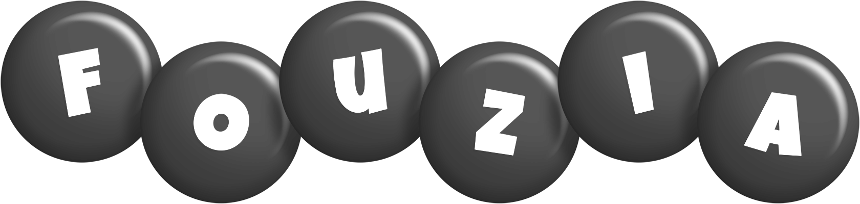Fouzia candy-black logo