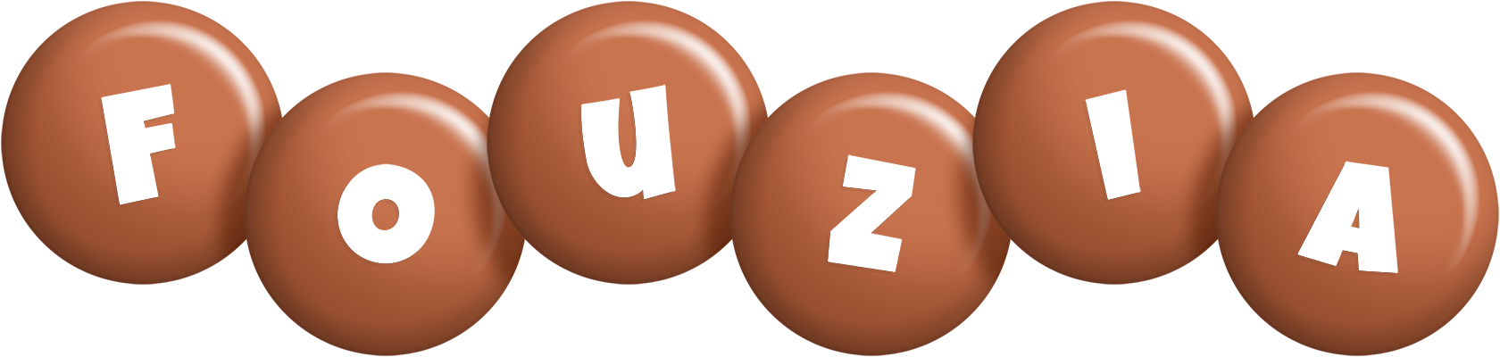 Fouzia candy-brown logo