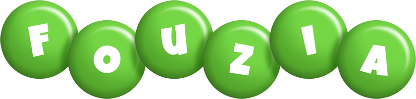 Fouzia candy-green logo
