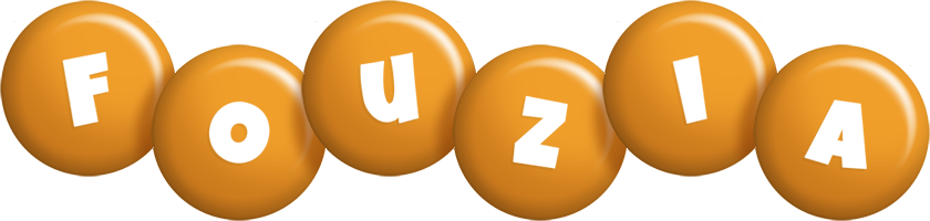 Fouzia candy-orange logo