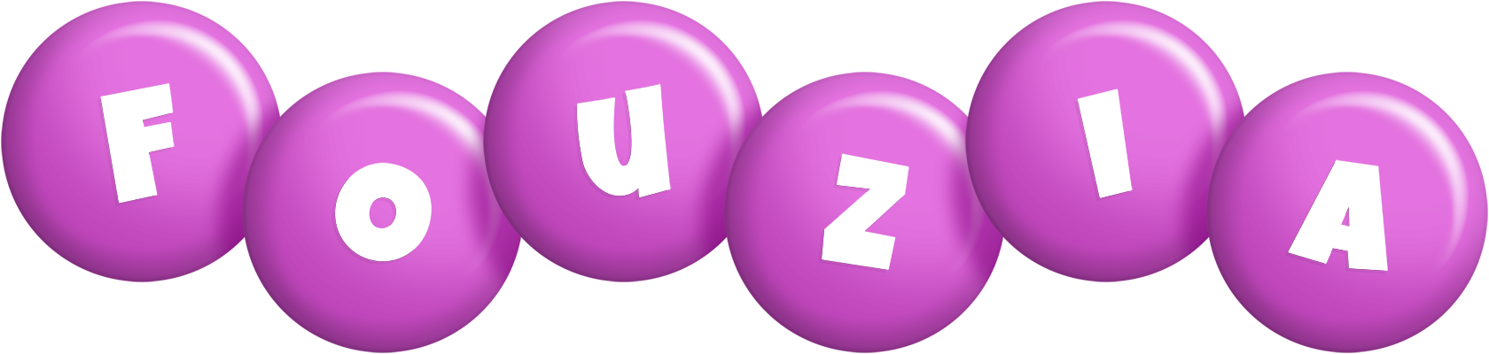 Fouzia candy-purple logo