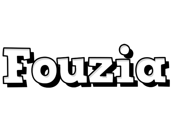 Fouzia snowing logo