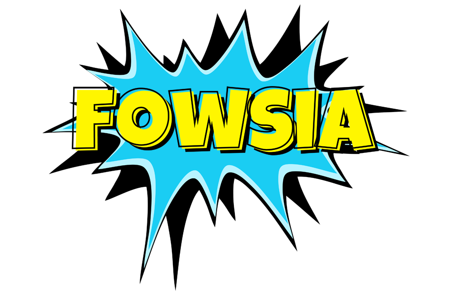 Fowsia amazing logo