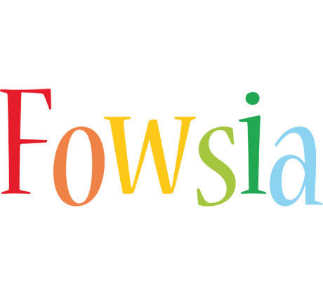 Fowsia birthday logo