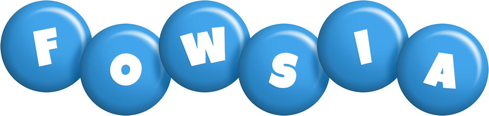 Fowsia candy-blue logo