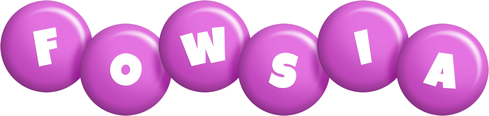 Fowsia candy-purple logo