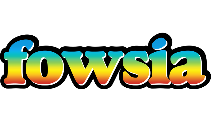 Fowsia color logo