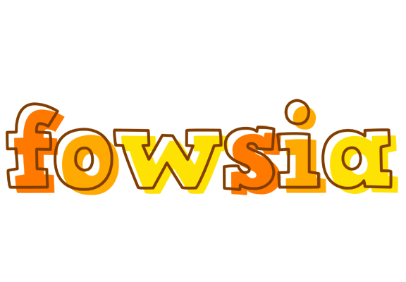 Fowsia desert logo