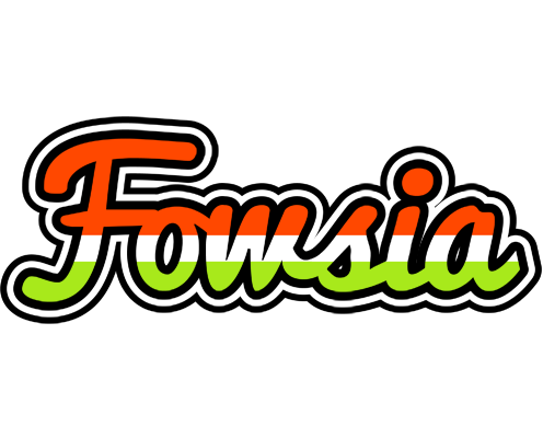 Fowsia exotic logo