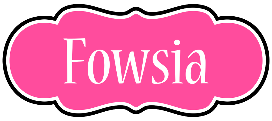 Fowsia invitation logo