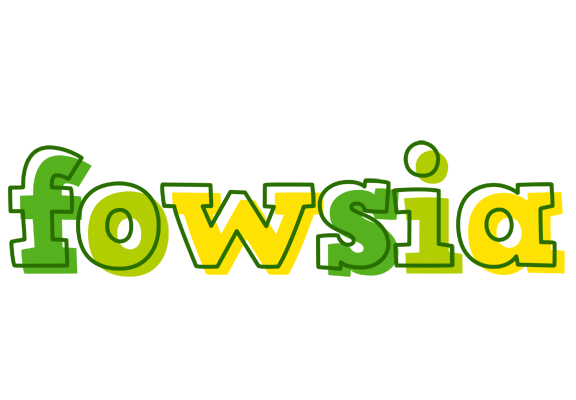 Fowsia juice logo