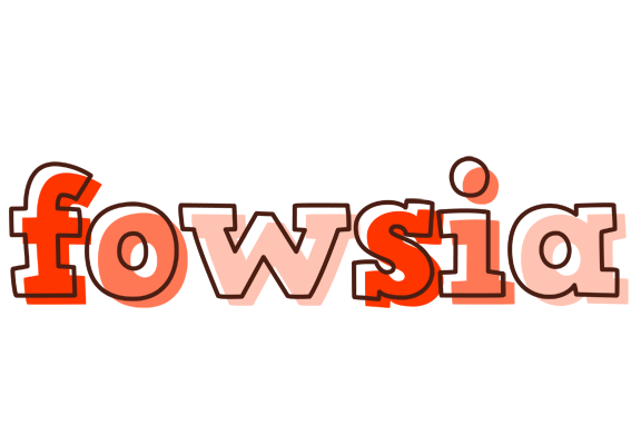 Fowsia paint logo
