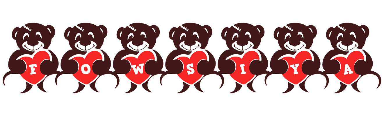Fowsiya bear logo