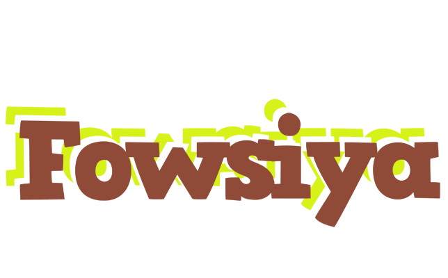 Fowsiya caffeebar logo