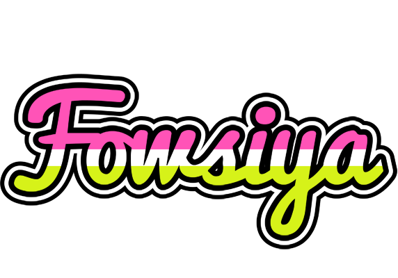 Fowsiya candies logo