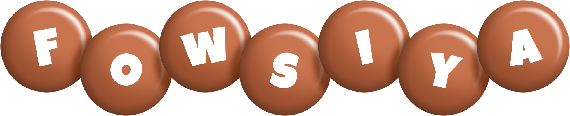 Fowsiya candy-brown logo