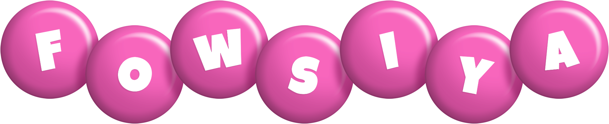 Fowsiya candy-pink logo