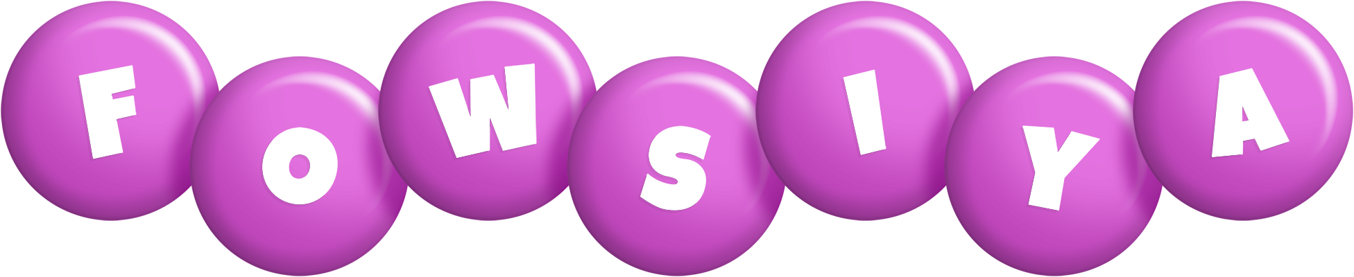 Fowsiya candy-purple logo