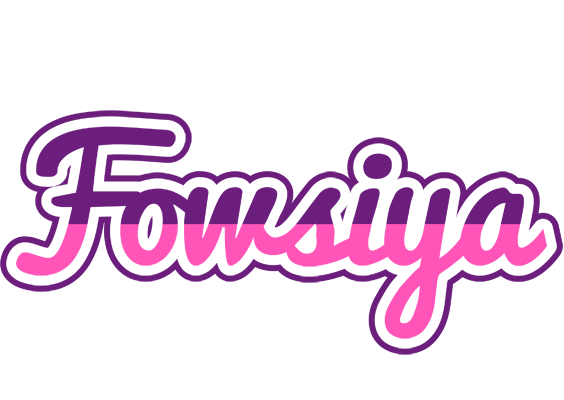 Fowsiya cheerful logo