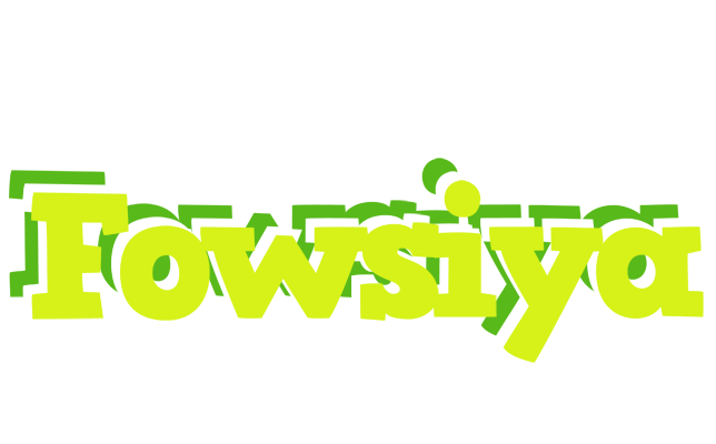 Fowsiya citrus logo